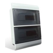 Quadro Distribuição Termoplástico Branco Embutir 36 Disjuntor Sem Barramento SCE36PT Steck