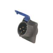 Tomada Embutir 3 Polos + Terra 16A 440V Vermelho SN4046 Steck