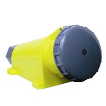 Tomada Sobrepor Fêmea 2 Polos + Terra 63A 250V Azul 6H Com Tampa S3506W Steck