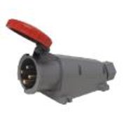 Plugue Industrial Movel Macho 5 Polos 380-440V Vermelho SN5506 Steck