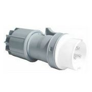 Plugue Industrial Macho Tripolar 16A 42V Branco S083 Steck