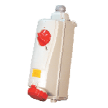 Tomada Branco 3 Polos + Terra 200A 440V S4806B Steck