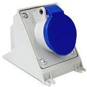 Tomada Sobrepor 3 Polos + Neutro + Terra 32A 250V 9H N5209W Steck