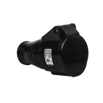 Tomada Externa Fêmea 3 Polos + Terra 32A 600V Preto S4255 Steck