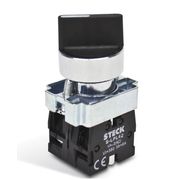 Comutador Knob Curto 2 Posições Preto 1NA SLMB8D0NA Steck