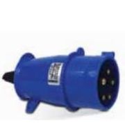 Plugue Industrial Movel Macho 3 Polos + Neutro + Terra 32A 690V Preto N5275 Steck