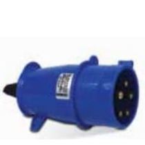 Plugue Industrial Movel Macho 3 Polos + Neutro + Terra 32A 690V Preto N5275 Steck