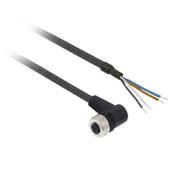 Cabo Pur 25M Conector Angular M12 4Pinos XZCP1241L25 - Telemecanique