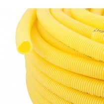 Eletroduto Flexível Não Metálico Conduite Corrugado PVC Amarelo 20mm  14210202 - TIGRE
