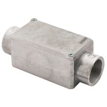 Condulete Alumínio C 3/4" NPT Cinza Com Tampa 56101042 Tramontina