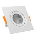 SPOT-LUMINARIA-SUPERLED-OUROLUX-QUADRADO-BRANCA-6400K-3W