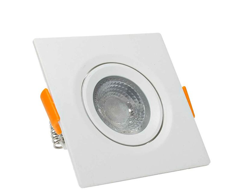 SPOT-LUMINARIA-SUPERLED-OUROLUX-QUADRADO-BRANCA-6400K-3W