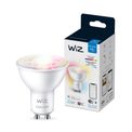 Lâmpada LED GU10 127V 4,8W 3400 Lúmens Inteligente Wiz Philips - Dimensional | Visão geral do produto com embalagem