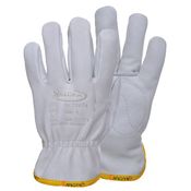 Luva Vaqueta Cinzz C/Reforço C/Elastico T G 3Vt224G - Valcan