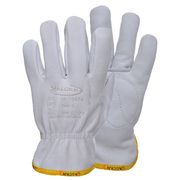 Luva Vaqueta Cinzz C/Reforço C/Elastico T G 3Vt224G - Valcan