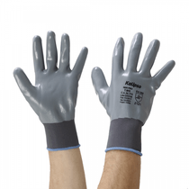 Luva Antistatica Nitril Cinza Nbr Pro Tamanho 9/G Kalipso
