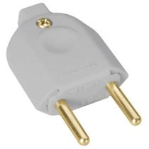 Plugue Macho Cinza 2P 250V 10A 57401102 Tramontina