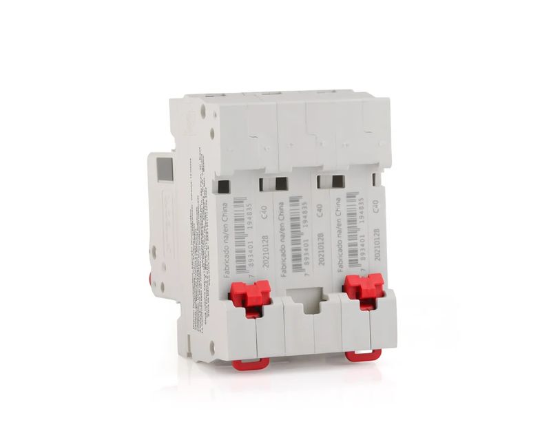 Disjuntor Tripolar 16A Mini 3KA 230/400VCA C SDD63C16 Steck