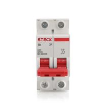 Disjuntor Mini Bipolar 6A 400VCA B 6KA Sdzd Sdzd62B06 Steck