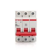 Disjuntor Mini Tripolar 125a 230/400VCA C 10KA SDD3C125 Steck
