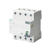 Interruptor Diferencial Residual Tetrapolar 400VCA 25A 30Ma 5SV53420MB Siemens