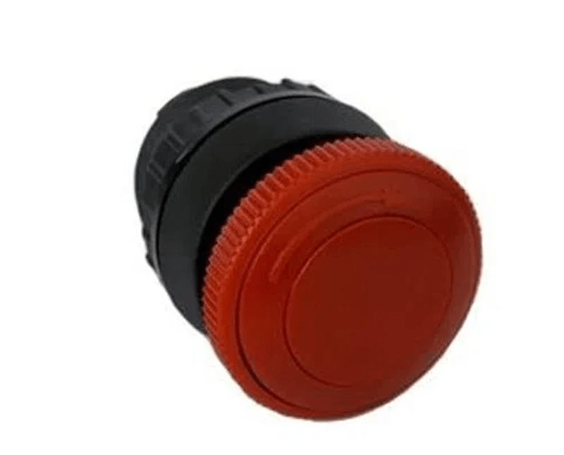 Frontal Botão Comando Cogumelo Vermelho 22 Mm EP23603