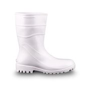 Bota Prof PVC Branca C/Ext Ct Sem Bico 82BPE600 Tamanho 40 CA 37456 Bracol