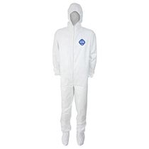 Macacão Tyvek Branco Com Capuz  Tamanho G TYCHF5S D14788244  CA 34187 Dupont