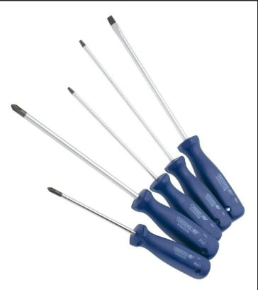Chave Jogo Fenda/Phil 5 Peças Azul 4,5-6Mm 150160S1 Gedore