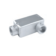 Condulete Alumínio LL 1.1/2" BSP Cinza Com Tampa 56104085 Tramontina