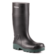 Bota Profissional Poliuretano Preta Antiest Antiper Ac Cano Longo Bico De Composite Sol Verde 91F Tamanho 40 CA 34671 Bracol