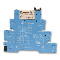 Rele Interface 12V 6A C/Led 1Rev 38.51.7.012.0050 - Finder