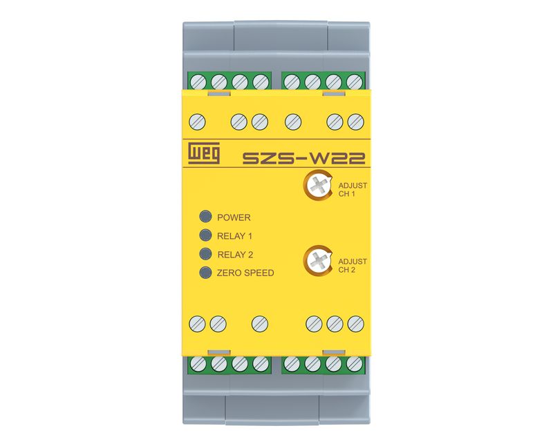 りっくん Relé Segurança Monitoramento Velocidade Rotação 2 220 Vca 1 Na + 1