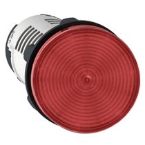 Sinaleiro Redondo Plástico Vermelho 22,0 Mm 24v Led XB7EV04BP Schneider