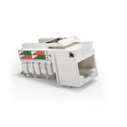 Conector Rj45 Femea Cat 6 Branco T568A/B Sohoplus 35050424- Furukawa