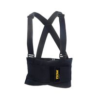 Cinturão Ergonômico Preto Suspensório Elástico - Tamanho GG - VIC41110 - DVS