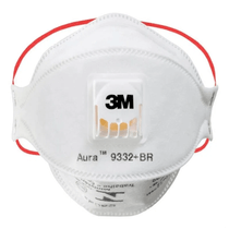 Respirador Descartável Aura PFF3 9332 HB004385017 3M