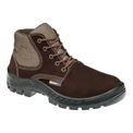 Bota de Segurança Nobuck Bidensidade Marrom Café Biqueira de Polipropileno Tamanho 45 50B26CBBP CA 45611 Marluvas | Dimensional - Produto na lateral esquerda