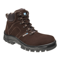 Bota De Segurança Nobuck Cadarço Bidensidade Bico De Composite Marrom Cafe 50B26CCX Tamanho 43 CA 42393 Marluvas