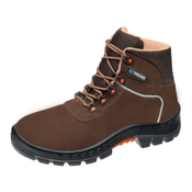 Bota De Segurança Nobuck Cadarço Bidensidade Bico De Plástico Marrom 75BPR29MSMCBP Tamanho 36 CA 41370 Marluvas