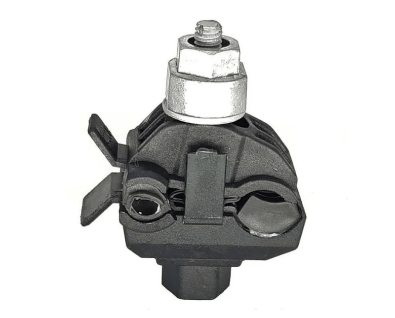 Conector de Derivação Perfurante 10A 95Mm - Intelli | Imagem ilustrativa, Peça ampliada da parte de cima.