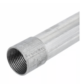 Eletroduto em Aço Carbono com Diâmetro 3/4 Pré Galvanizado | Detalhes da ponta do produto na diagonal direita