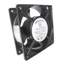 Ventilador Radial Embutir Bivolt Preto 120x120x38mm RT120 Nework