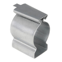 Abraçadeira D Com Cunha Aço Carbono Galvanizado 3/4 "  - Diagonal Direita