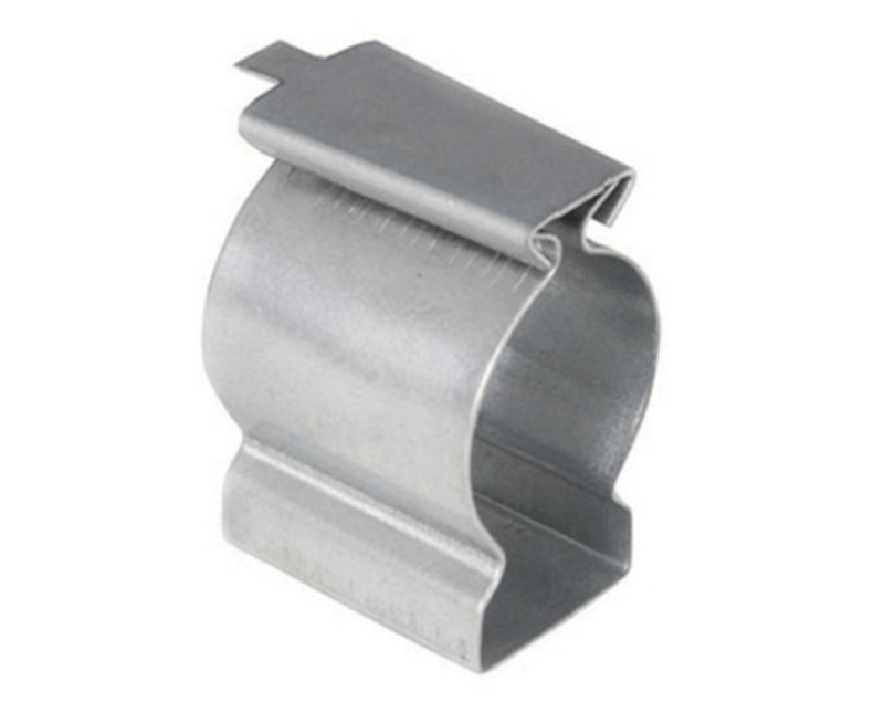 Abraçadeira D Com Cunha Aço Carbono Galvanizado 3/4 "  - Diagonal Direita