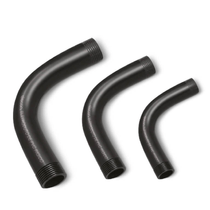 Curva Não Metálica Eletroduto 90 Graus PVC Preta BSP 3/4 " CEDV72 Elecon