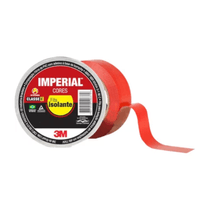 Fita Isolante Imperial Vermelha 18mm x 20M HB004298129 3M