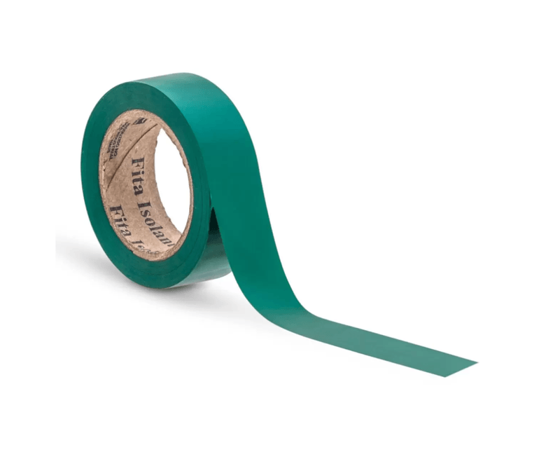 Fita Isolante Imperial Verde 18mm x 20M - Atrás