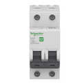 Disjuntor Mini Bipolar 50a 400VCA C 3KA Easy9 | inclinado para a esquerda]
