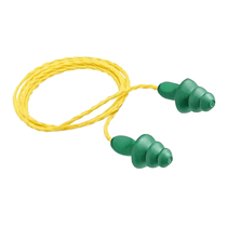Protetor Auditivo Auricular Plug Reutilizável Verde Cordão 16DB 1290 HB004458426 3M